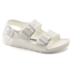NEW BIRKENSTOCK kids eva sandals with backstrap in white